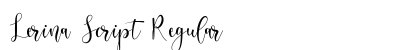 Lerina Script Regular preview