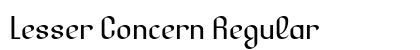 Lesser Concern Regular preview
