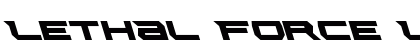 Lethal Force Leftalic Italic preview