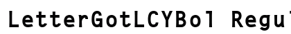 LetterGotLCYBol Regular preview