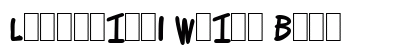 Lettering1 Weird Bold preview