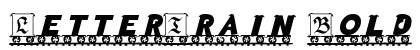LetterTrain Bold Italic Preview