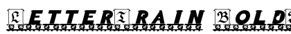 LetterTrain BoldItalic Preview