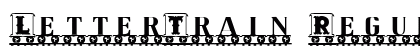 LetterTrain Regular Preview