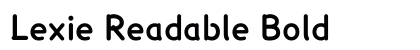 Lexie Readable Bold preview