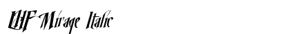 LHF Mirage Italic preview