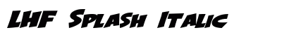 LHF Splash Italic preview
