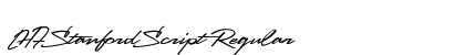 LHFStanfordScript Regular preview