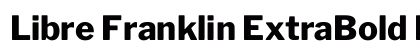 Libre Franklin ExtraBold Regular preview