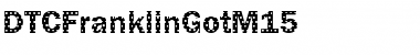 DTCFranklinGotM15 Regular Font