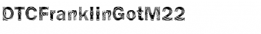 DTCFranklinGotM22 Regular Font