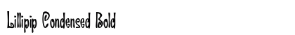 Lillipip Condensed Bold Preview