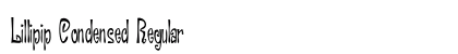 Lillipip Condensed Regular Preview
