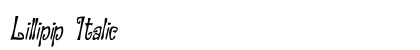 Lillipip Italic preview