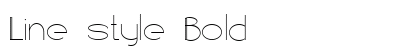 Line style Bold preview
