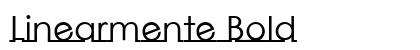 Linearmente Bold preview