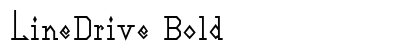 LineDrive Bold preview