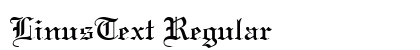 LinusText Regular preview