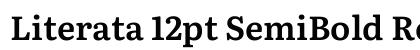 Literata 12pt SemiBold Regular Preview