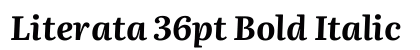 Literata 36pt Bold Italic Preview