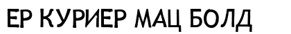 ER Kurier Mac Bold preview