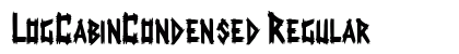 LogCabinCondensed Regular Preview