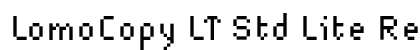 LomoCopy LT Std Lite Regular preview