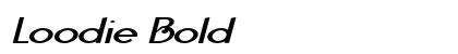 Loodie Bold preview
