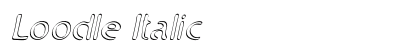 Loodle Italic Preview