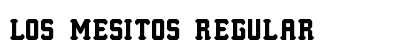 Los Mesitos Regular preview