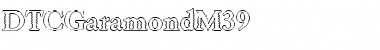 DTCGaramondM39 Regular Font