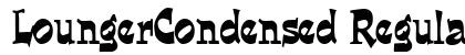 LoungerCondensed Regular Preview