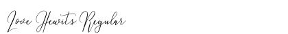 Love Hewits Regular preview