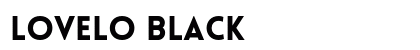 Lovelo Black preview