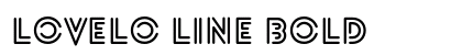 Lovelo Line Bold Preview