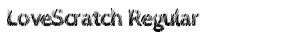 LoveScratch Regular preview