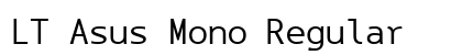 LT Asus Mono Regular preview