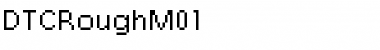 DTCRoughM01 Regular Font