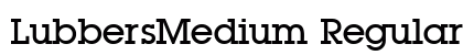 LubbersMedium Regular preview