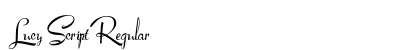 Lucy Script Regular preview