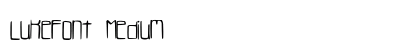 LukeFont Medium preview
