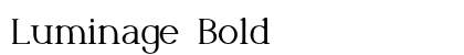 Luminage Bold preview