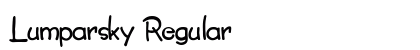 Lumparsky Regular Font