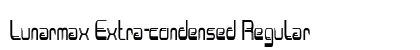 Lunarmax Extra-condensed Regular Preview