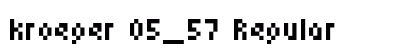 kroeger 05_57 Regular preview