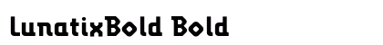 LunatixBold Bold preview