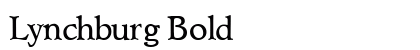 Lynchburg Bold Font