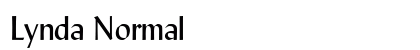 Lynda Normal Font