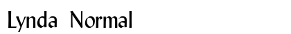 Lynda Normal Font