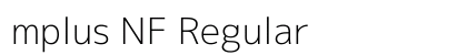 mplus NF Regular Preview